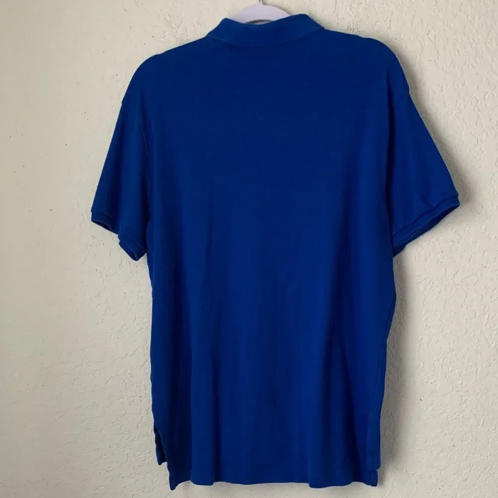 Polo by Ralph Lauren Men's Royal Blue Polo Shirt Size L